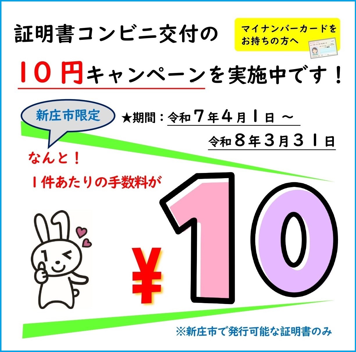 R7コンビニ交付10円キャンペーン画像