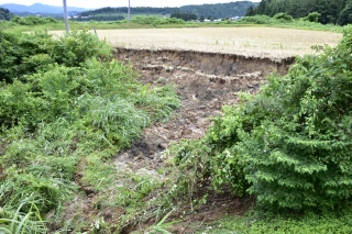 8.31市内幸地内崩落現場の画像