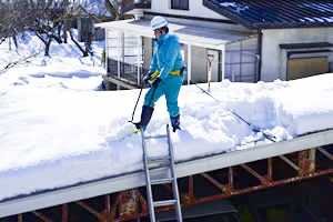 雪下ろしの仕方