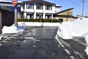 道路の見通し