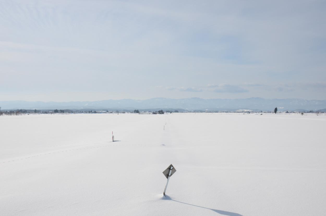 豪雪の新庄の画像